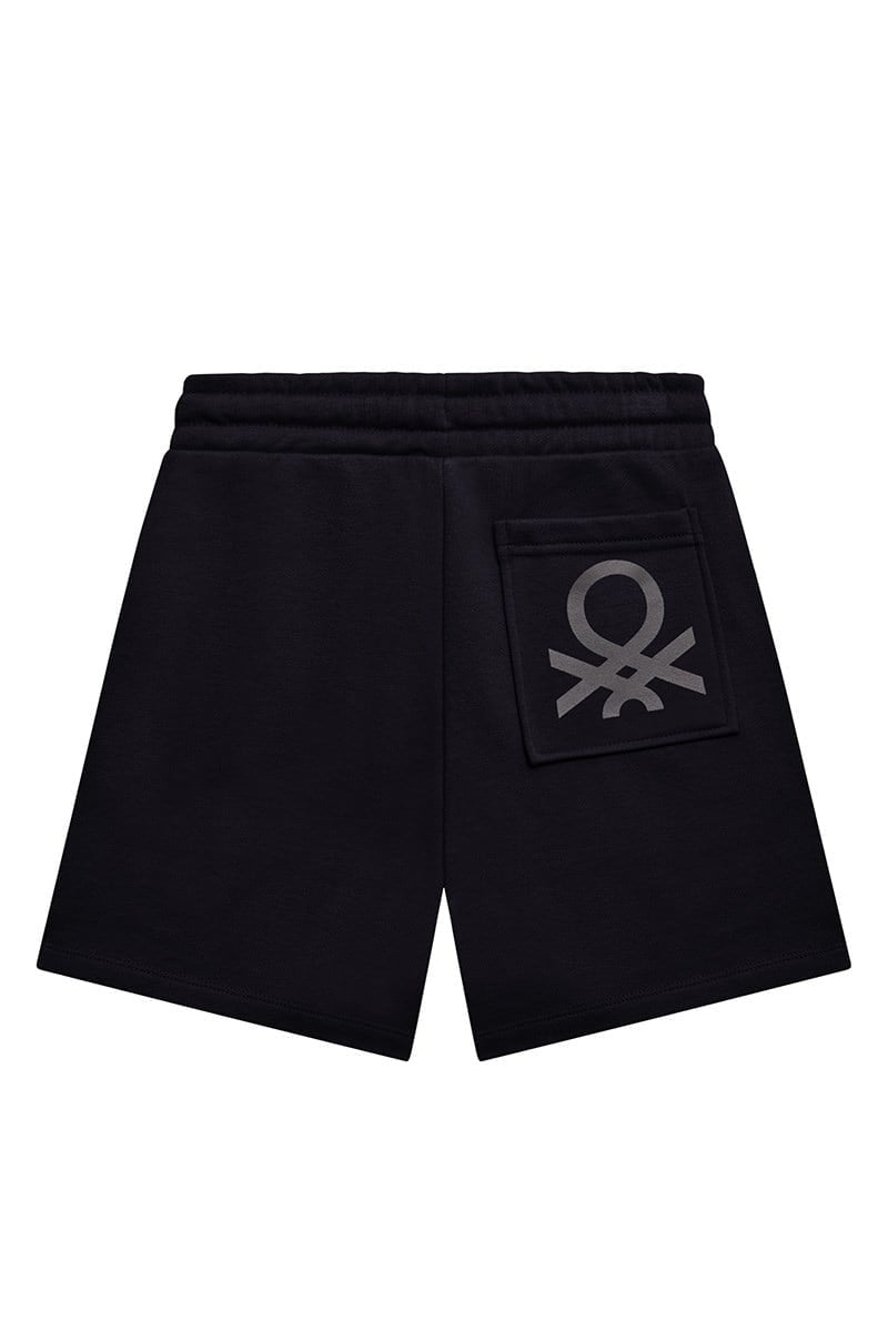 United Colors of Benetton Erkek Çocuk BNT- B23969 Şort Siyah