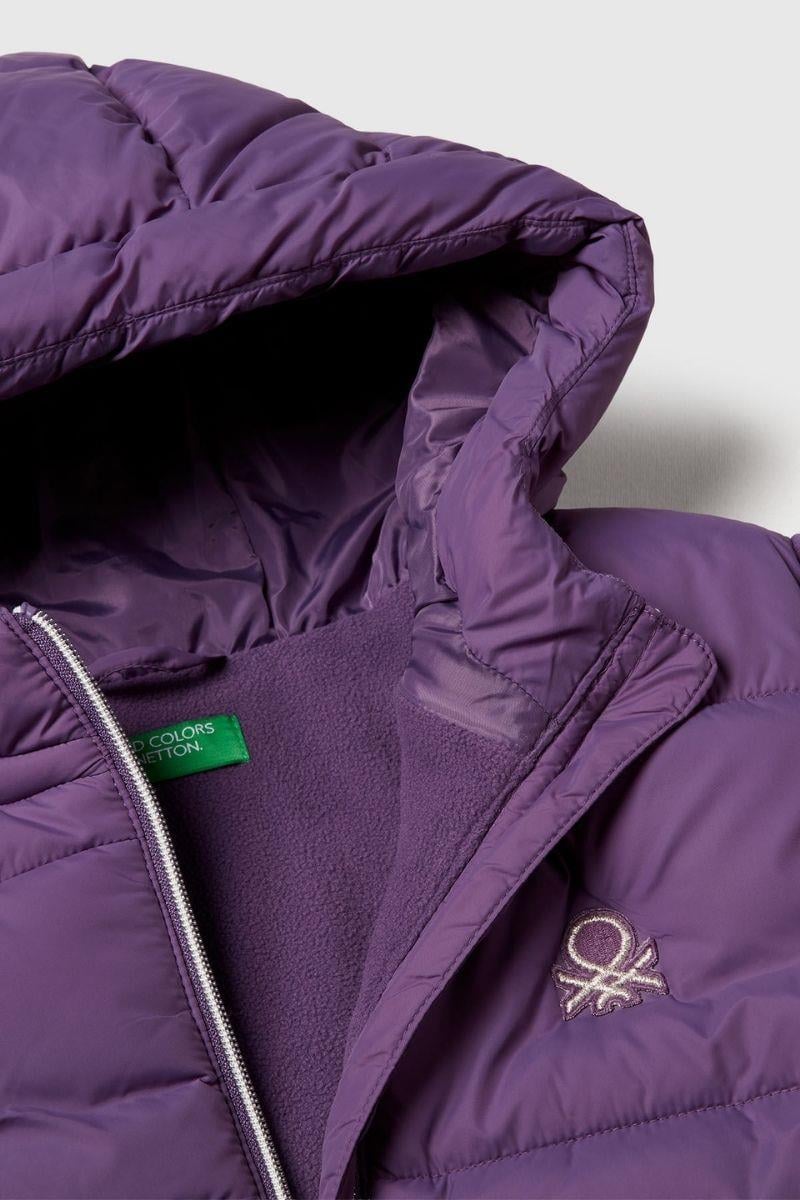 United Colors of Benetton Kız Çocuk 2LETCN04Y-25K  Mont Mor