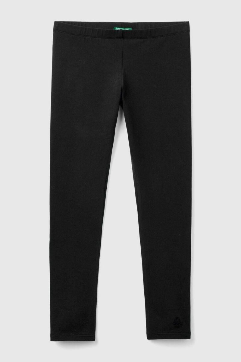 United Colors of Benetton Kız Çocuk 3MT1CF02G-25K Tayt Siyah