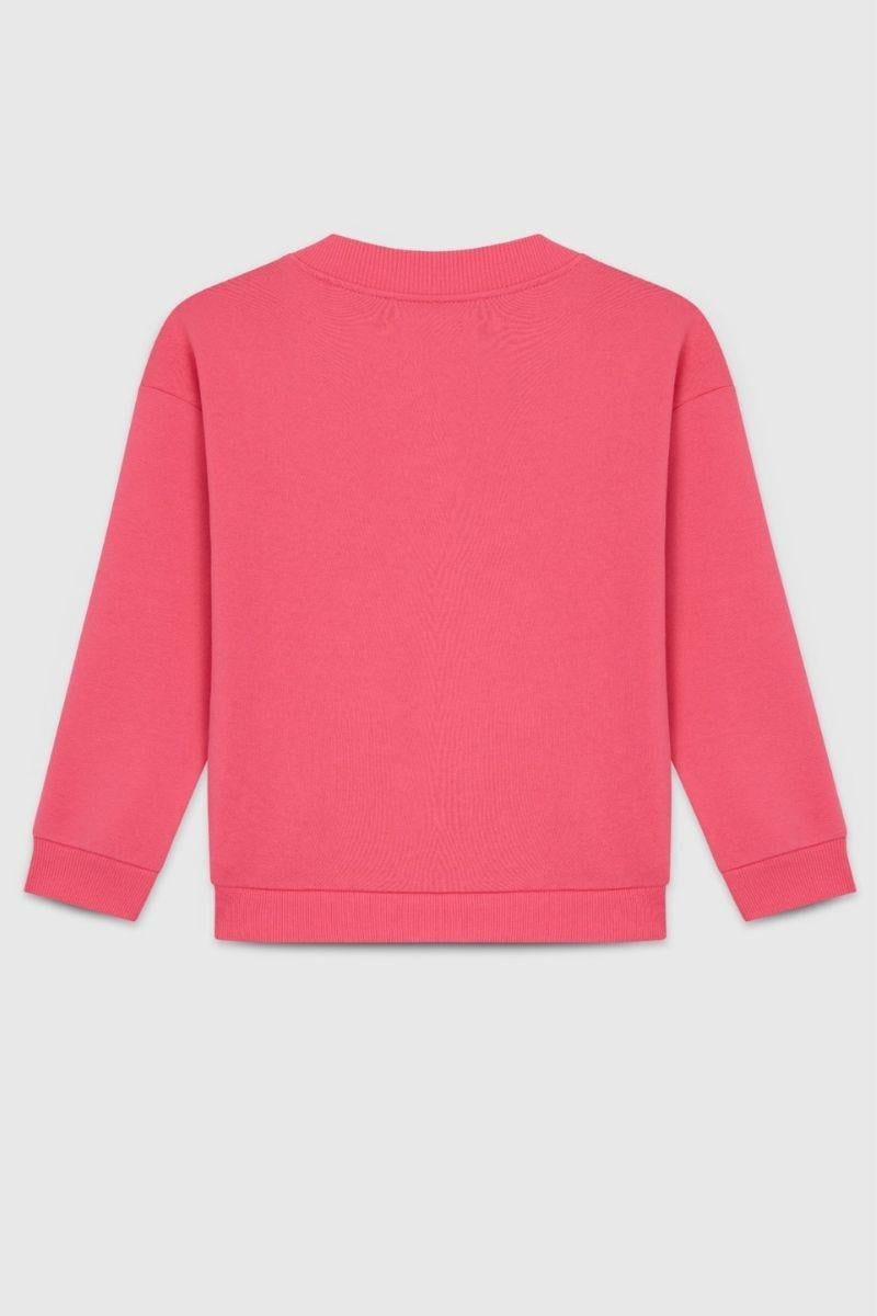 United Colors of Benetton Kız Çocuk BNT-G23334 Sweatshirt Pembe