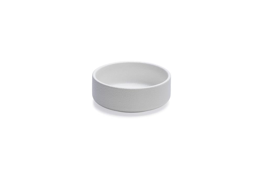 Beeztees DBL Köpek Mama Su Kabı, Seramik, Mat Beyaz, 13,5cm, 500ml