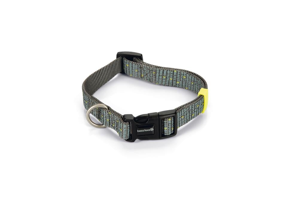 Beeztees Köpek Boyun Tasması, Koyu Gri, 35-50cm