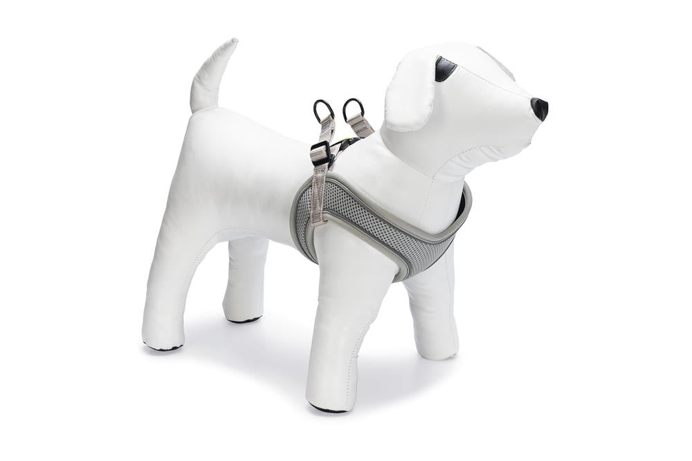 Beeztees Köpek Göğüs Tasması, Neopren, Gri, XS, 30-35cm