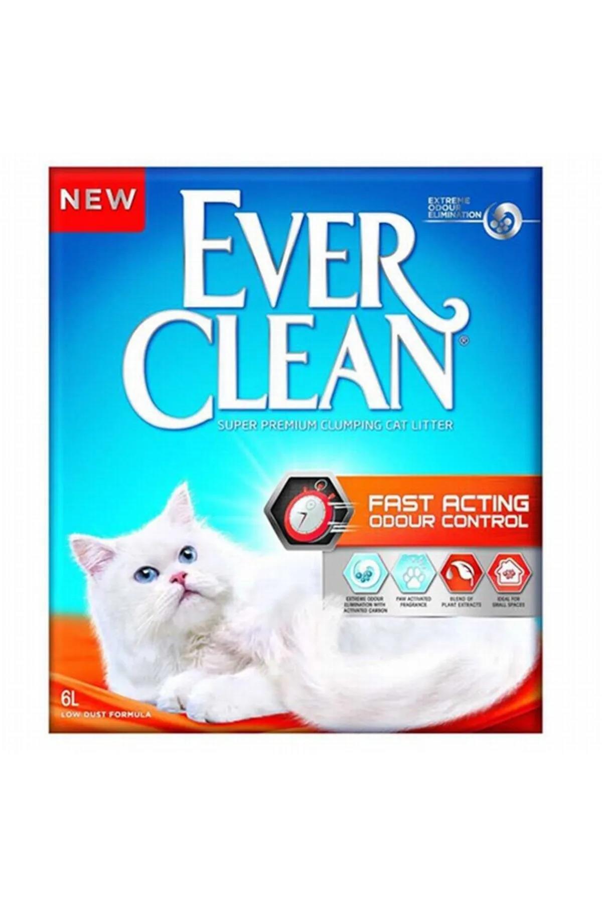 Ever Clean Fast Acting Topaklanan Kedi Kumu 6 Lt