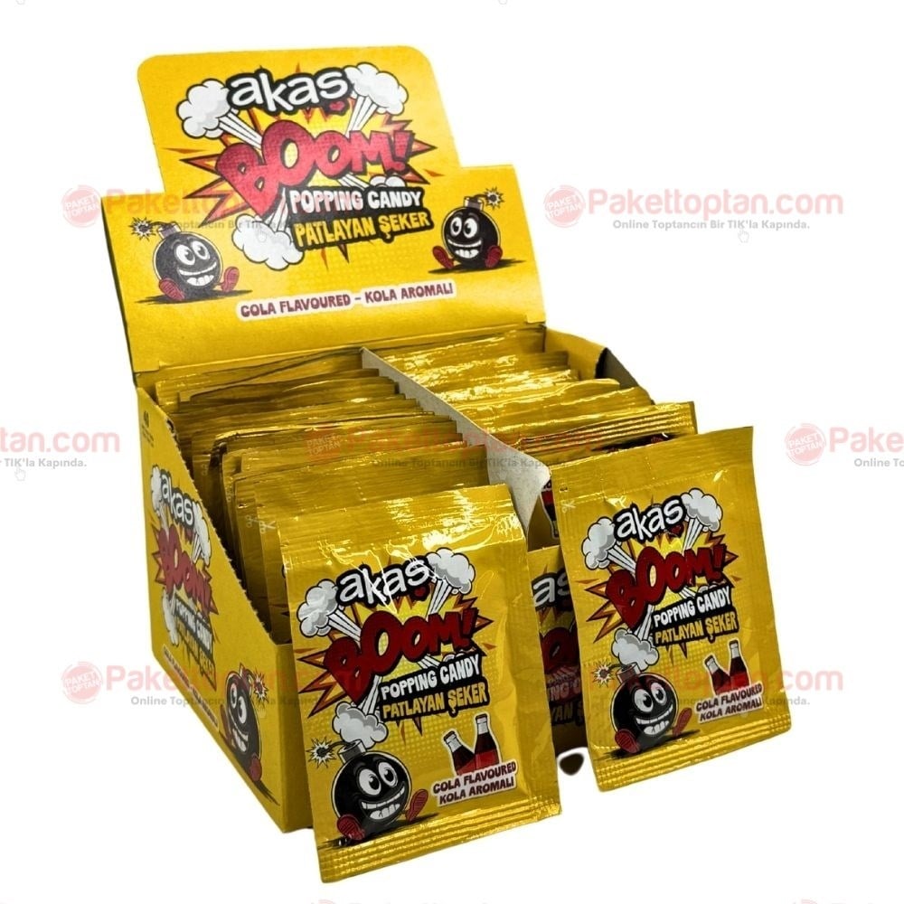 Akaş Patlayan Şeker Kola 4 Gr x40 lı Paket