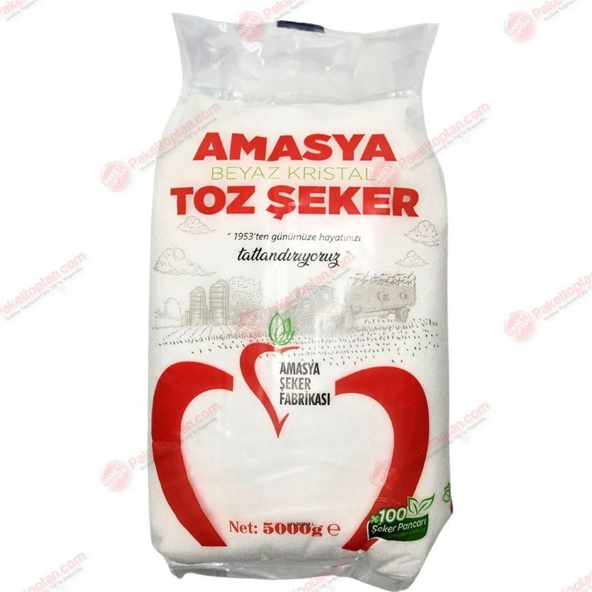 Amasya Toz Şeker 5 Kg