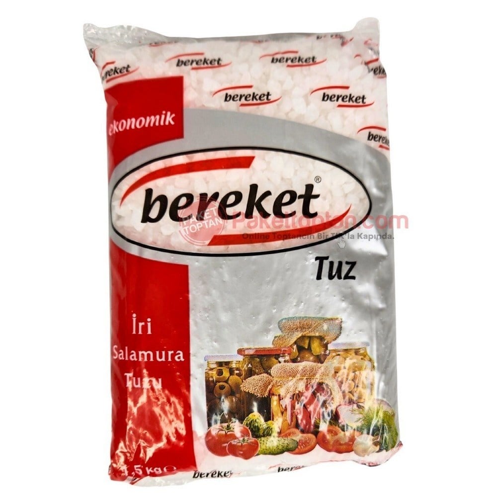 Bereket Kalın Tuz 1,5 Kg x10 lu Koli