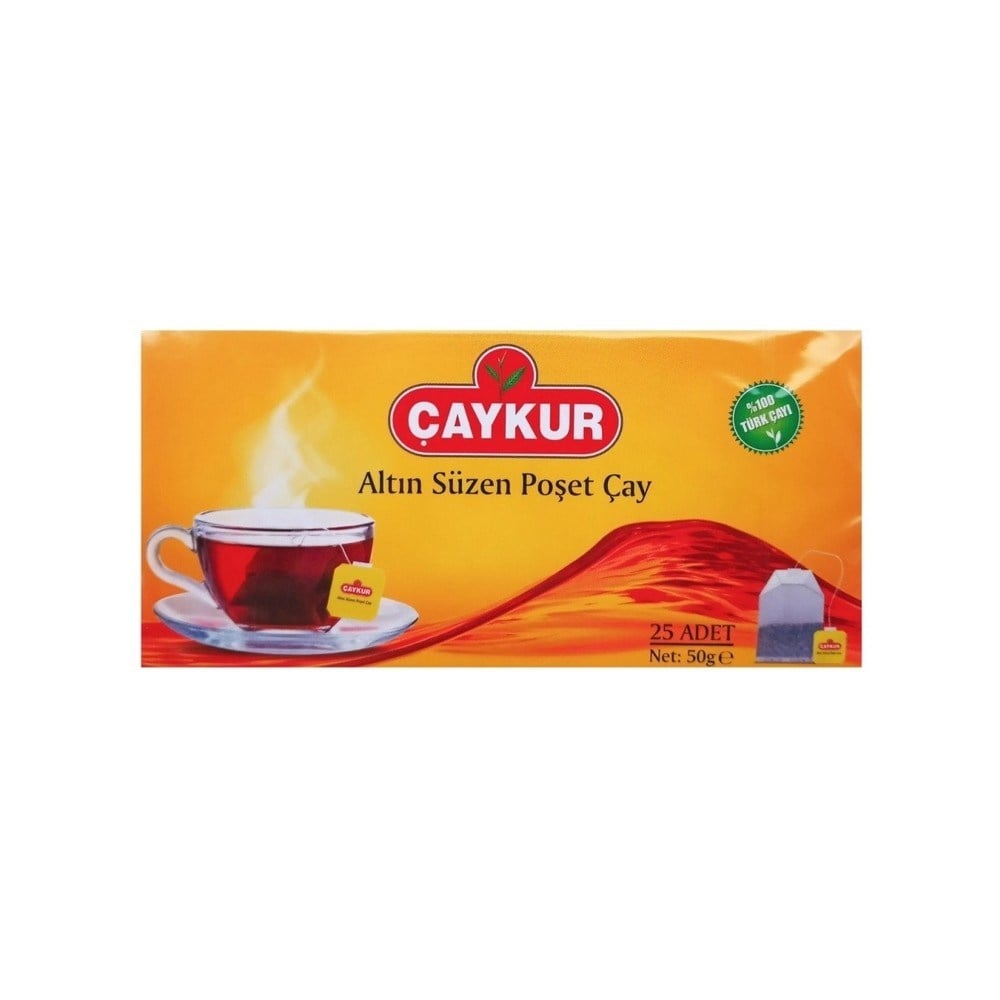 Çaykur Altın Süzen 50 Gr 25 li Bardak Poşet Çay