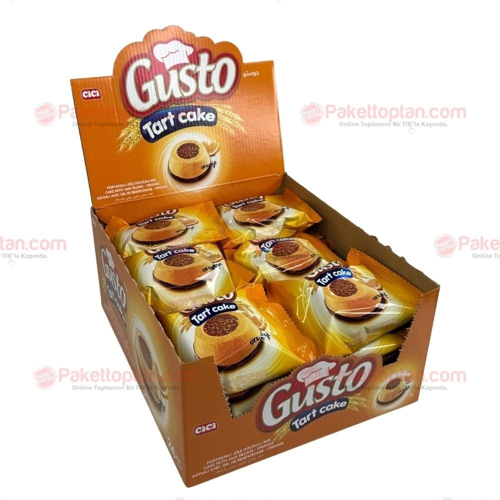 Cici Gusto Kek Portakal 40 Gr x24 lü Paket