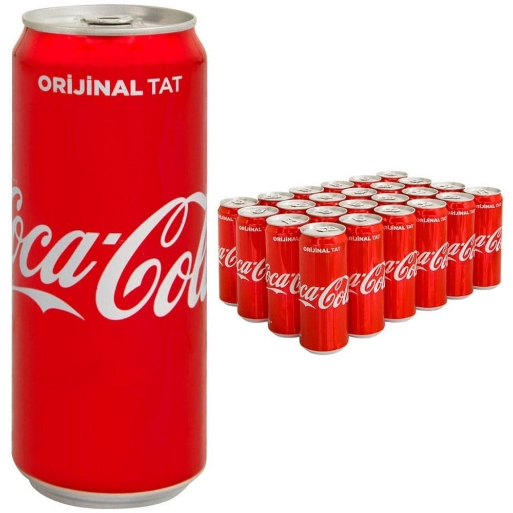 Coca-Cola 330 Ml Teneke x24 lü Koli