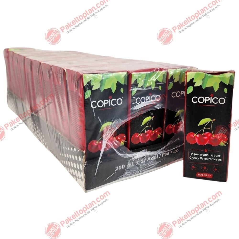 Copico 200 Ml Vişne Aromalı İçecek x27 li Koli