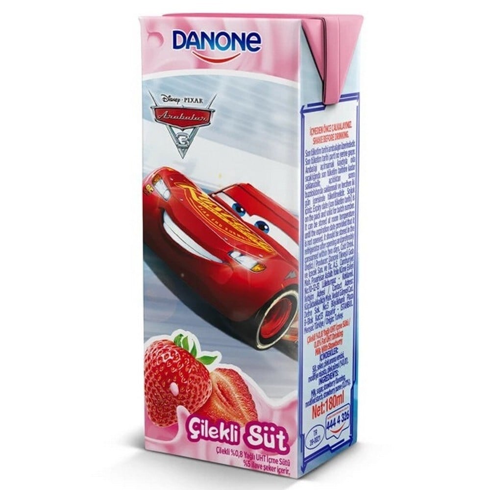 Danone 180 Ml Çilek Aromalı Süt x27 li Koli