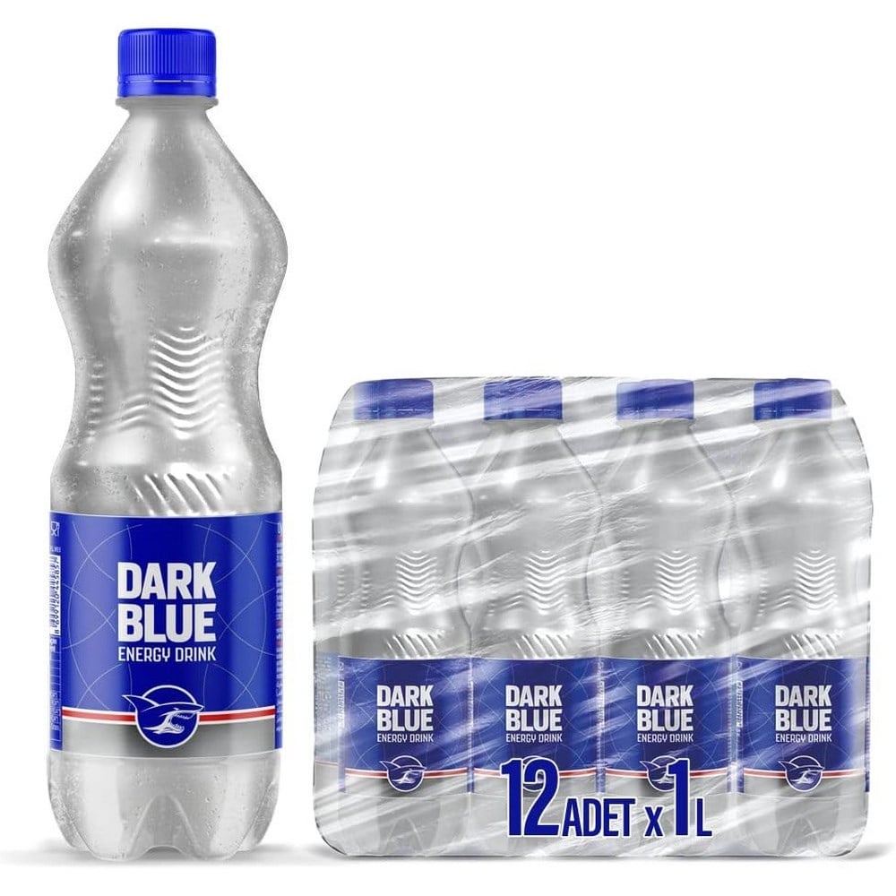 Dark Blue 1 Litre Enerji İçeceği x12 li Koli