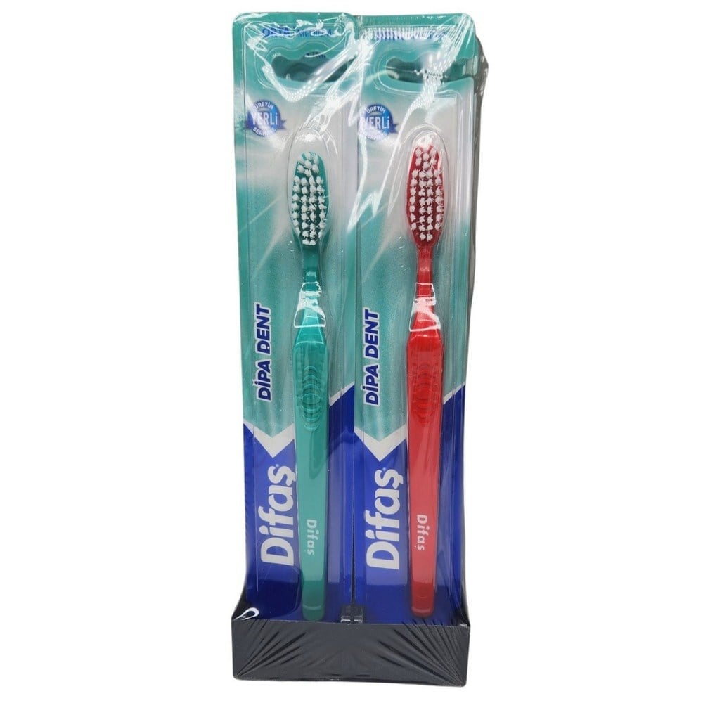 Difaş DipaDent Diş Fırçası (Orta-Medium) x12 li Paket