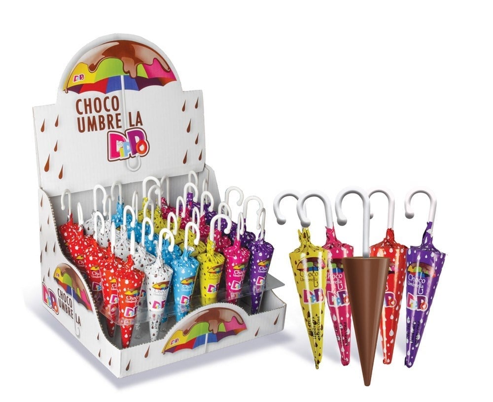 Dippo Choco Umbrella Şemsiye Çikolata x30 lu Paket