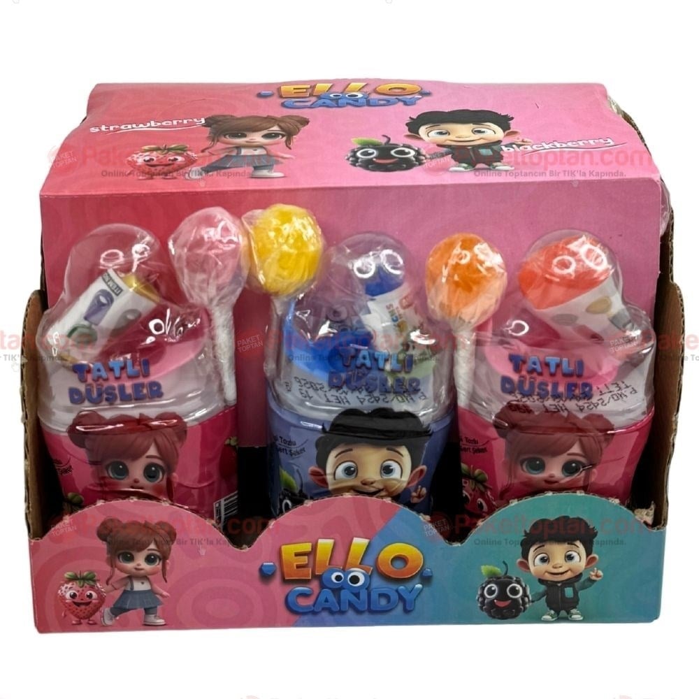 Ello Candy Biberon Şeker 32 Gr x12 li Paket
