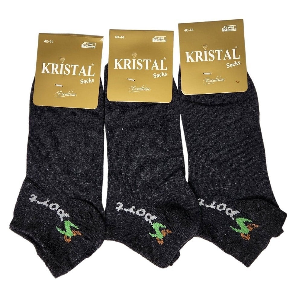 Erkek Kısa Patik Çorap x12 li Paket