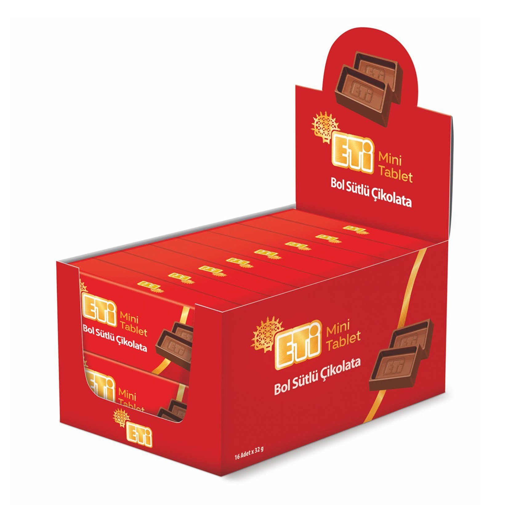 Eti Çikolata Bol Sütlü 32 Gr x12 li Paket
