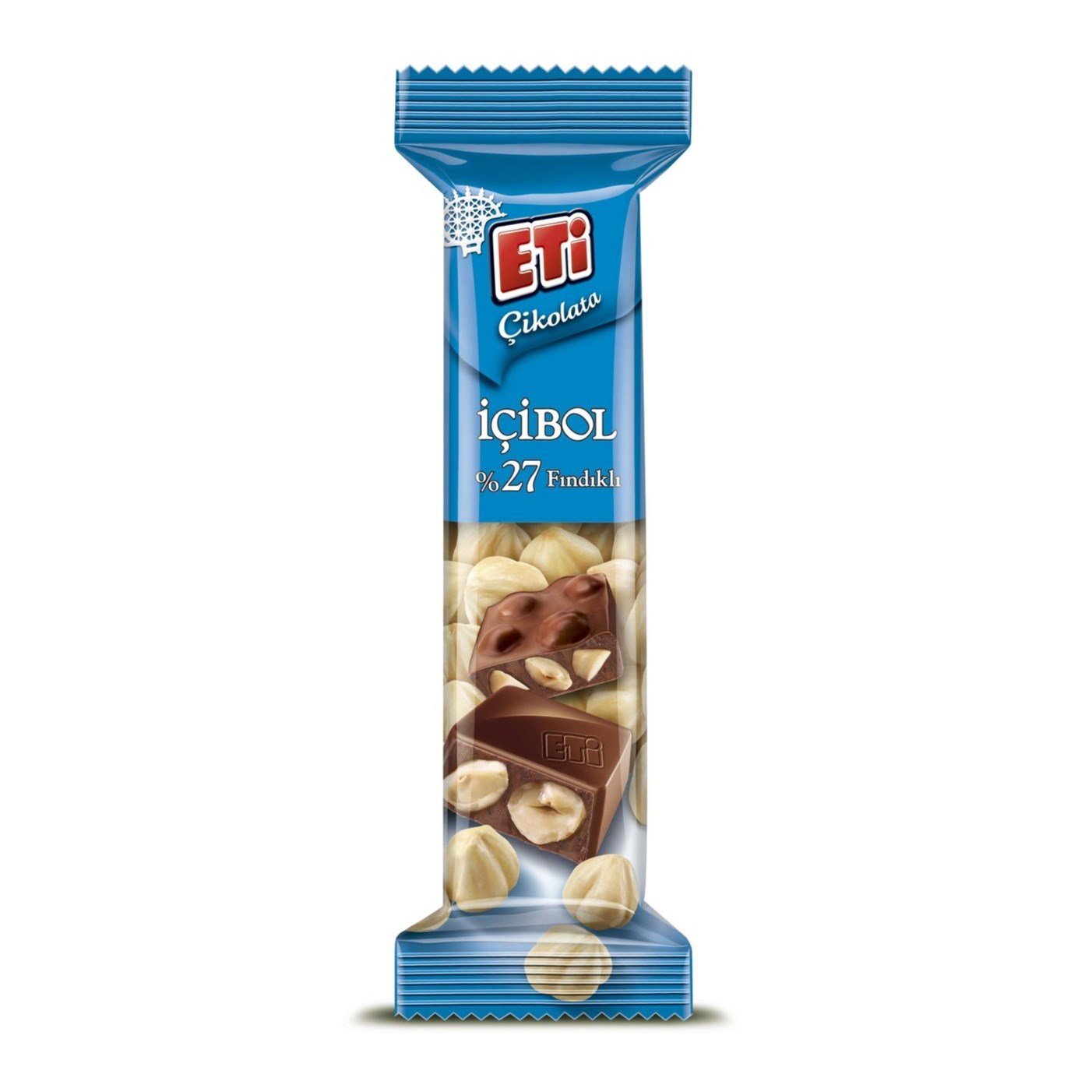 Eti Çikolata İçibol Fındıklı 30 Gr x12 li Paket