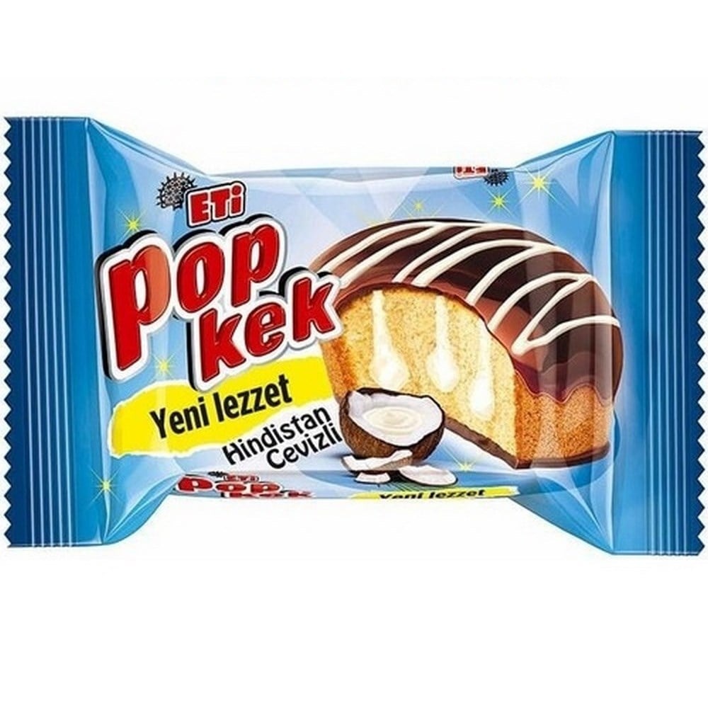 Eti Popkek Hindistan Cevizli 60 gr x24 lü Koli