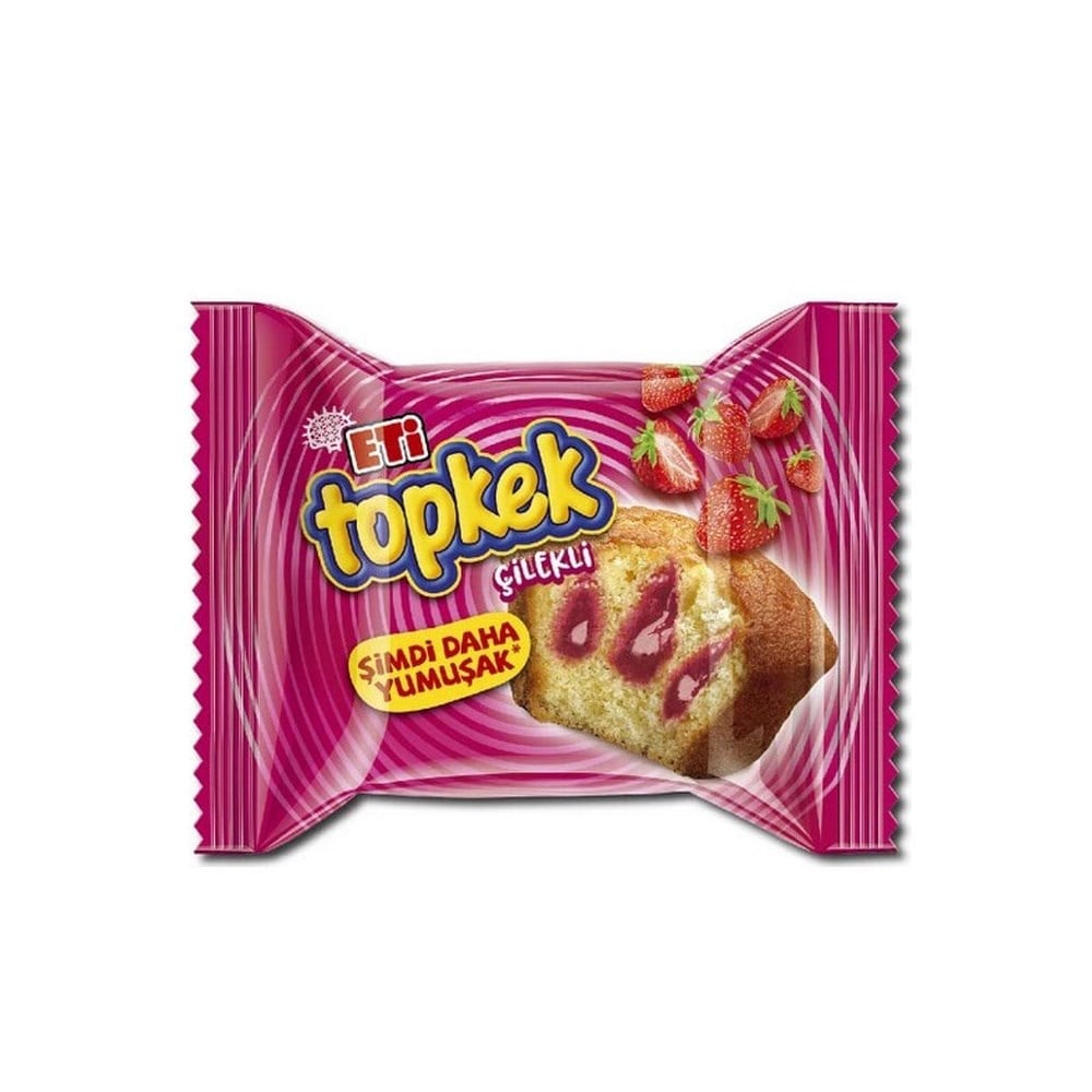 Eti Topkek Çilekli 40 Gr x24 lü Koli