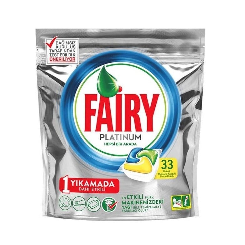 Fairy Platinum Hepsi Bir Arada 33 lü Tablet