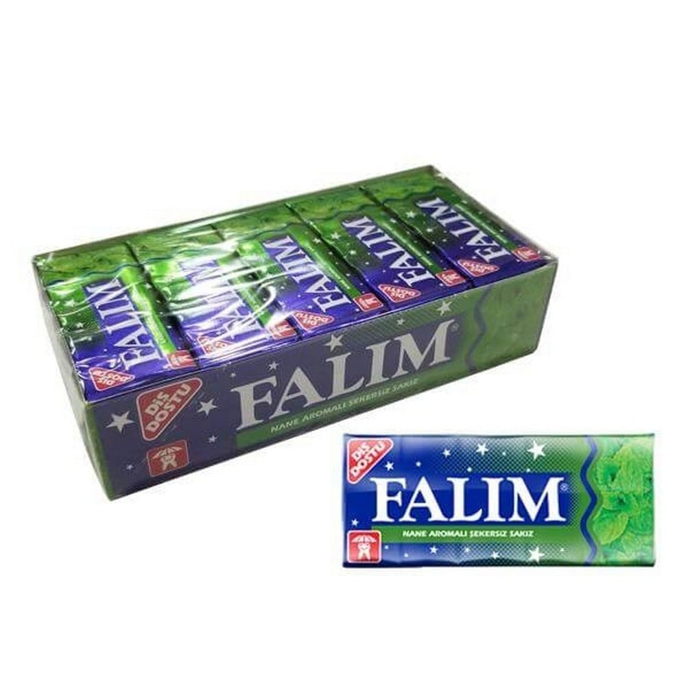 Falım 5 li Nane Aromalı Şekersiz Sakız x20 li Paket