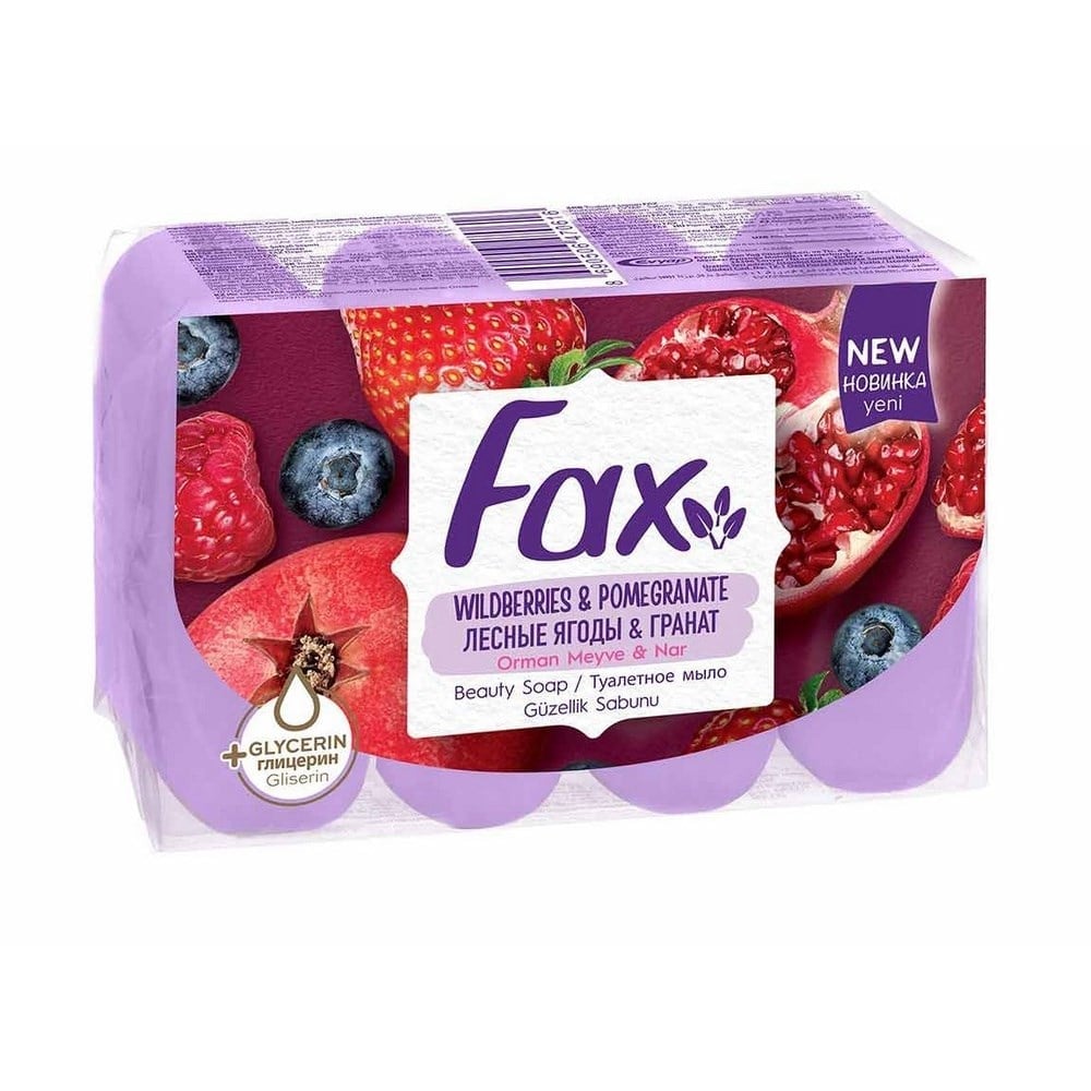 Fax Güzellik Sabunu Orman Meyvesi ve Nar 4x70 Gr