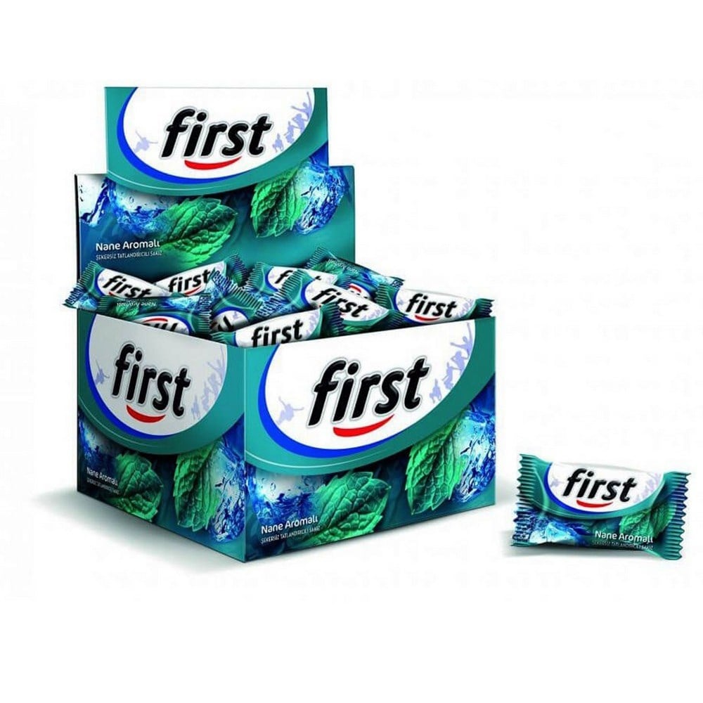 First Tekli Sakız Nane Aromalı 1,7 Gr 200 lü Paket
