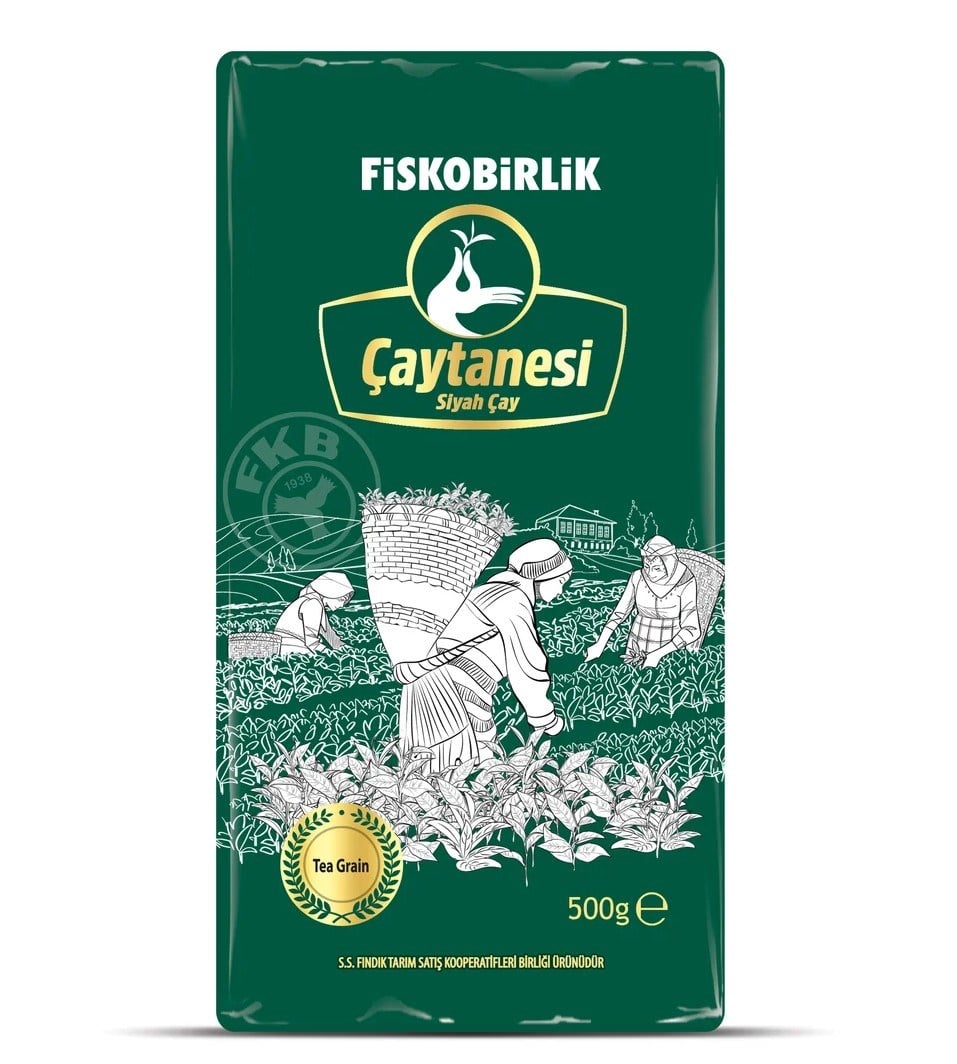 Fiskobirlik Çay Tanesi 500 Gr Siyah Çay