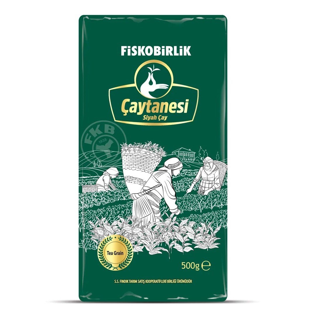 Fiskobirlik Çay Tanesi 500 Gr Siyah Çay