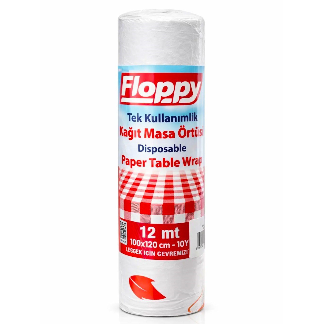 Floppy Masa Örtüsü Kağıt 100x120 Cm 10 Yaprak 12 Metre