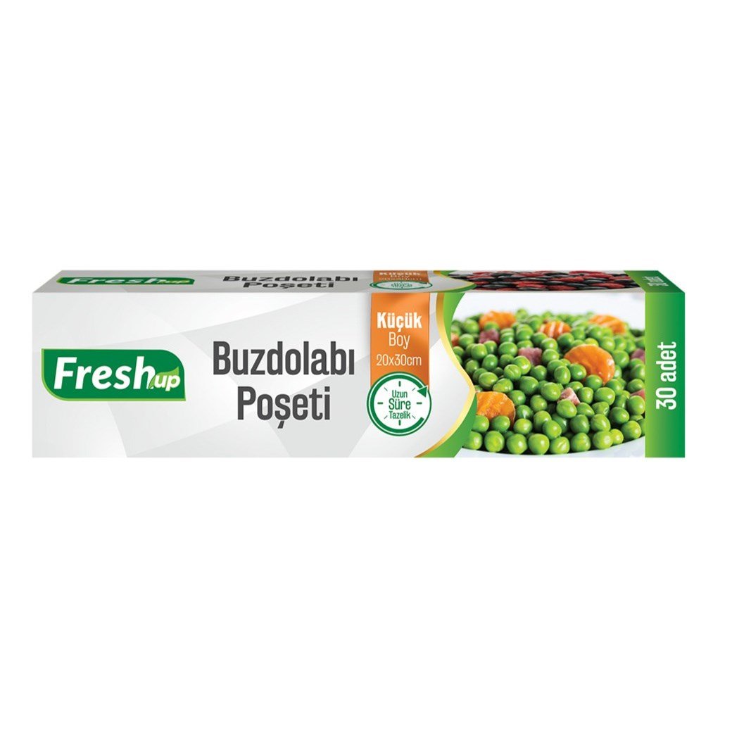Fresh Up Buzdolabı Poşeti Küçük Boy 20x30 Cm 30 Adetli