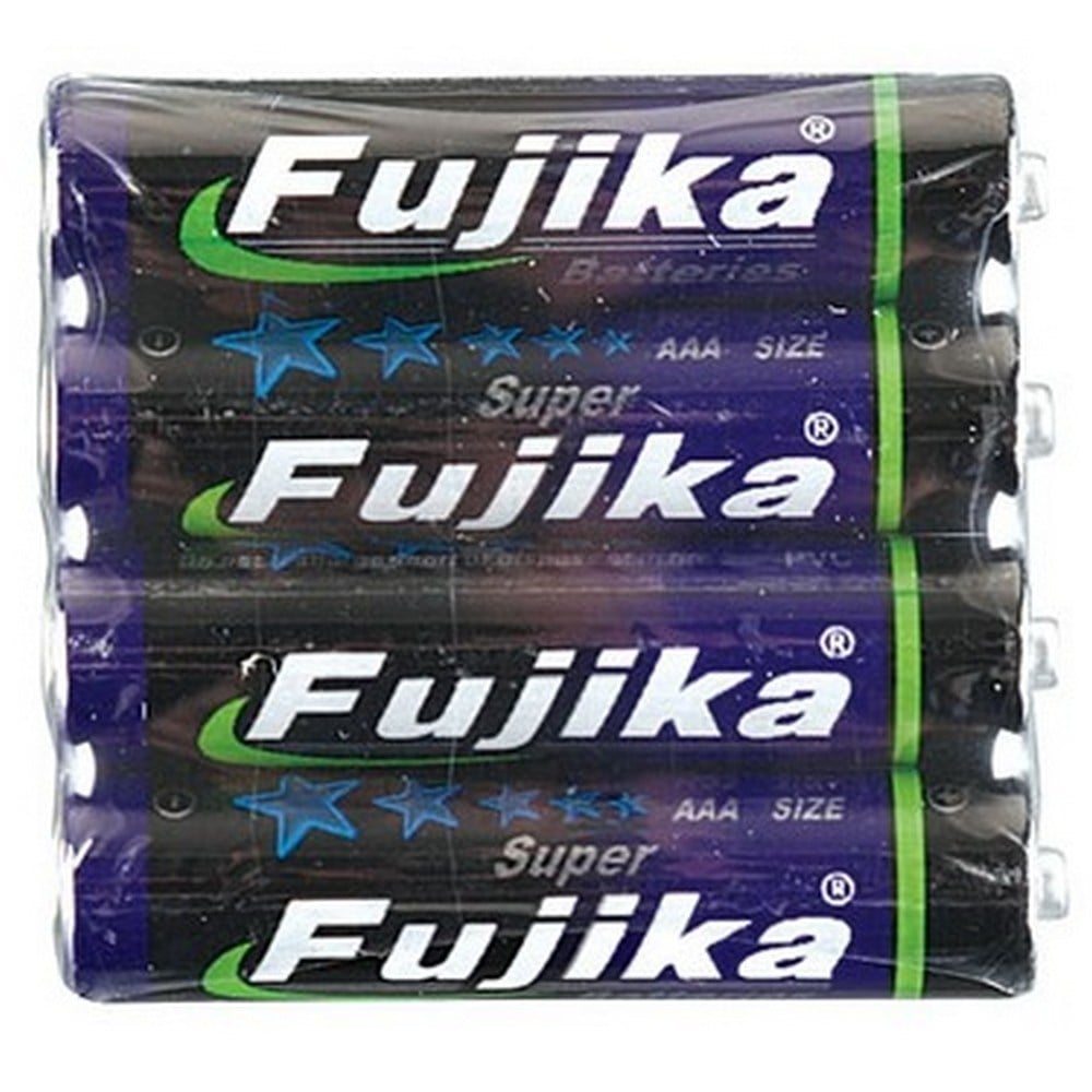 Fujika Pvc 4 lü İnce Pil AAA R03 x15 li Paket