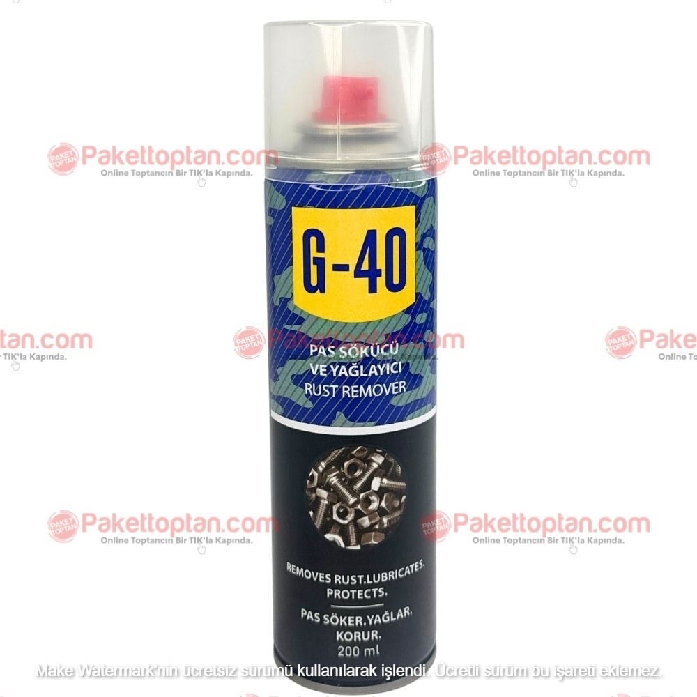 G-40 200 Ml Pas Sökücü Yağlayıcı Sprey
