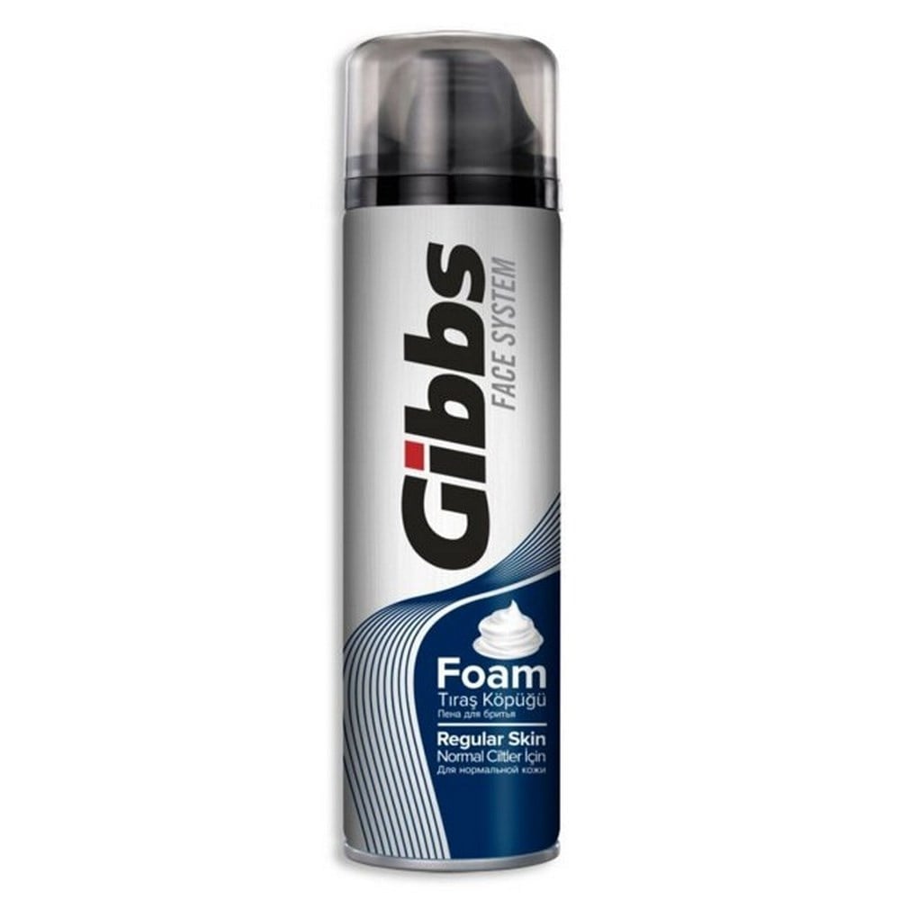 Gibbs Tıraş Köpüğü 200 Ml Normal Ciltler x6 lı Paket