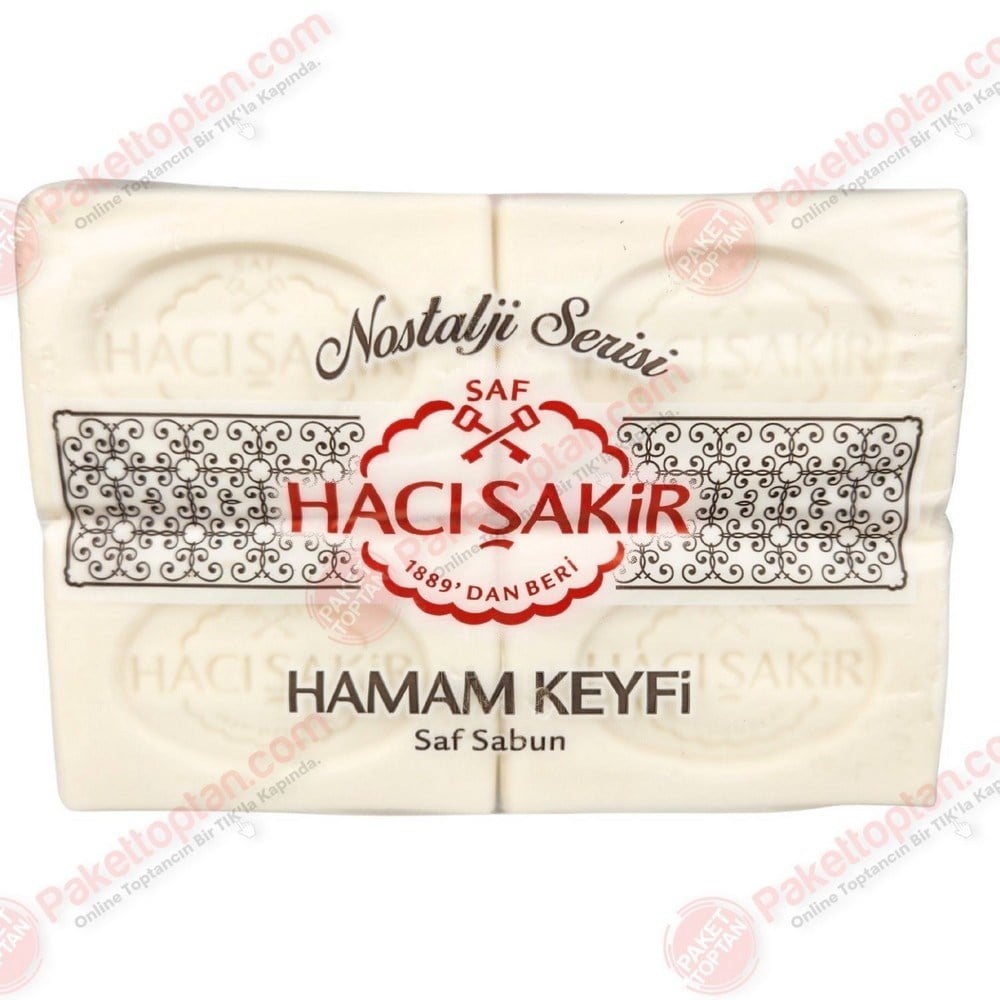 Hacı Şakir 800 gr Sabun Hamam Keyfi (4x200 gr)
