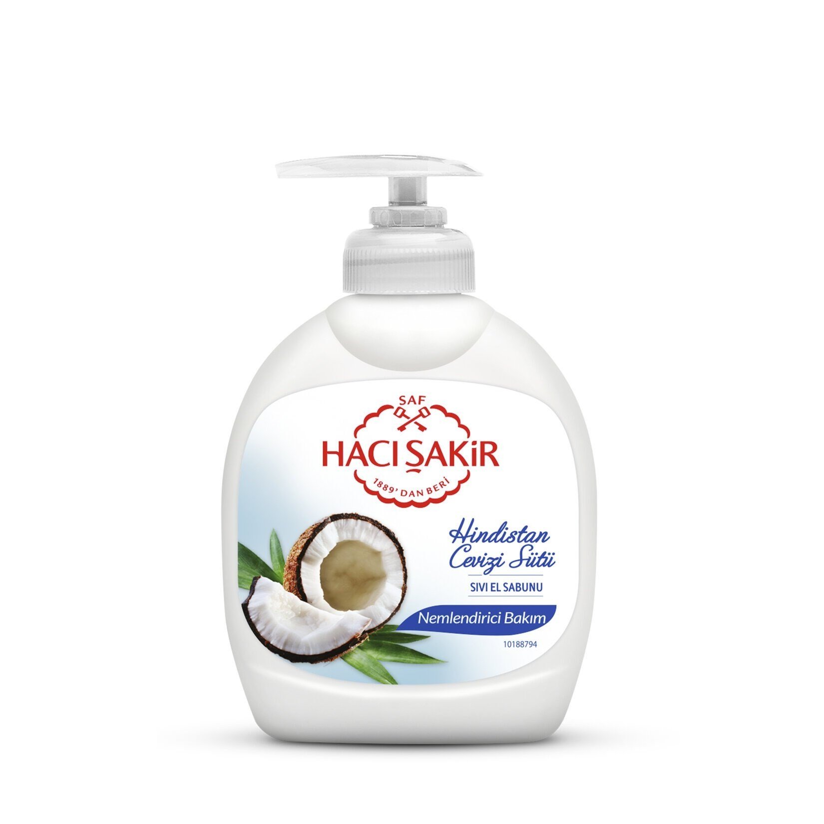 Hacı Şakir Sıvı Sabun 300 Ml Hindistan Cevizi