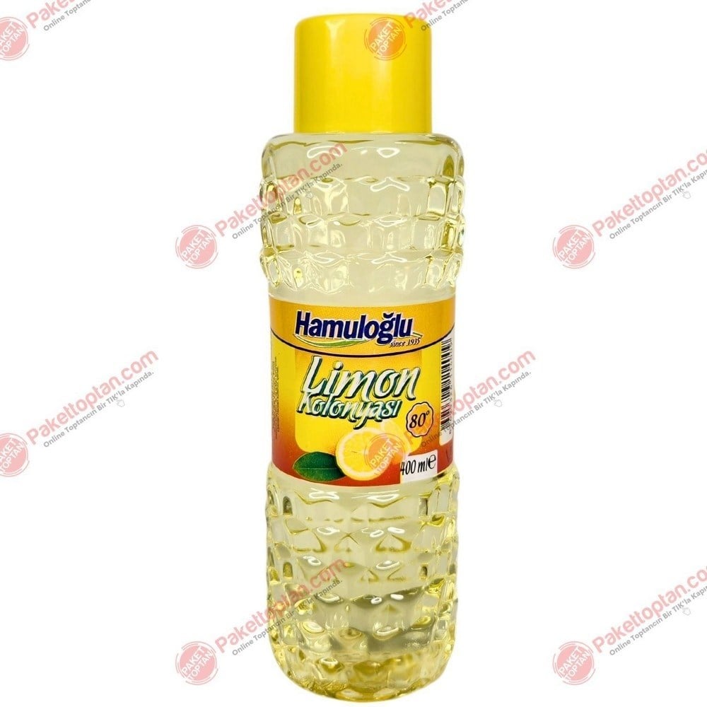 Hamuloğlu 400 ml Limon Kolonyası 80 Derece