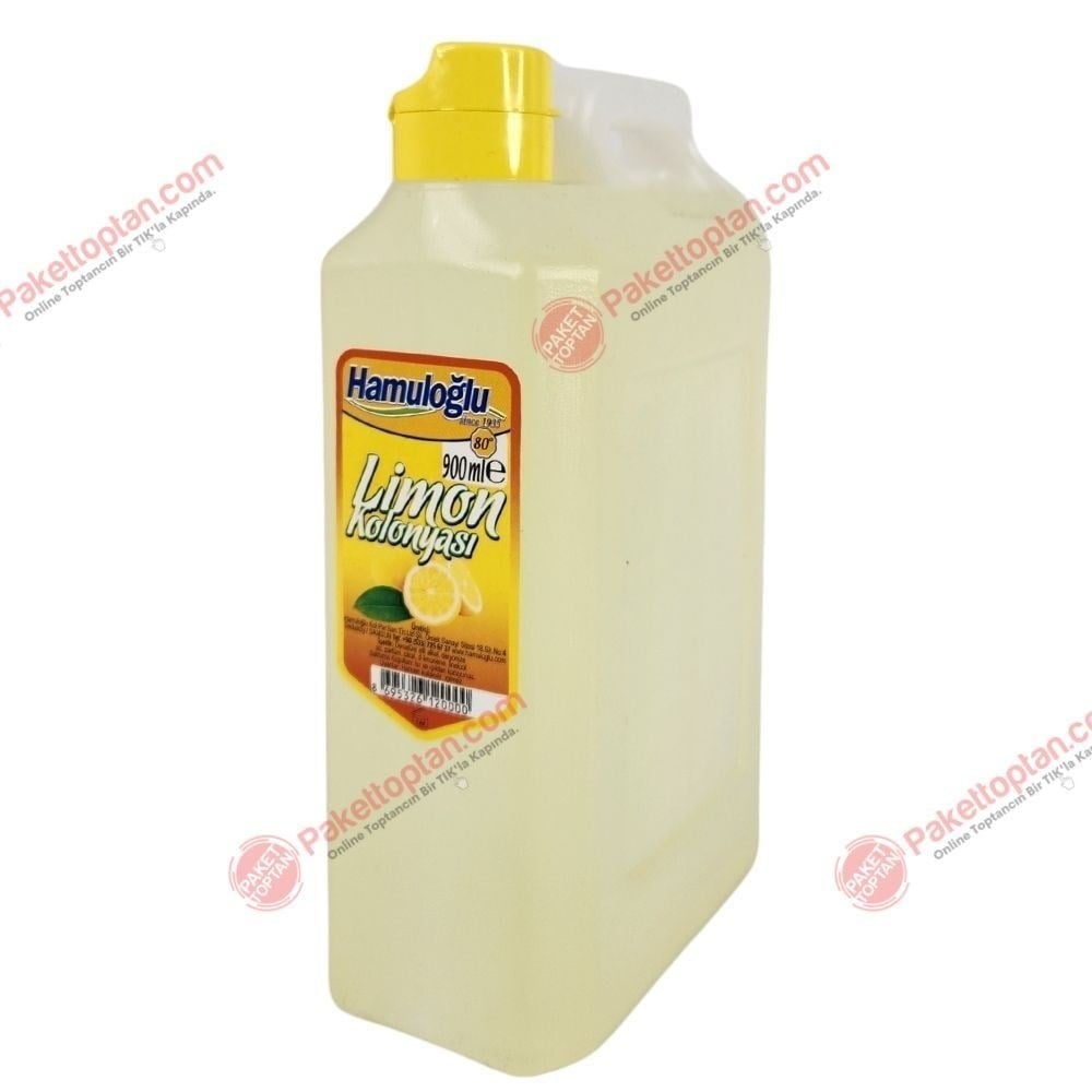 Hamuloğlu Kolonya Limon 900 Ml Bidon