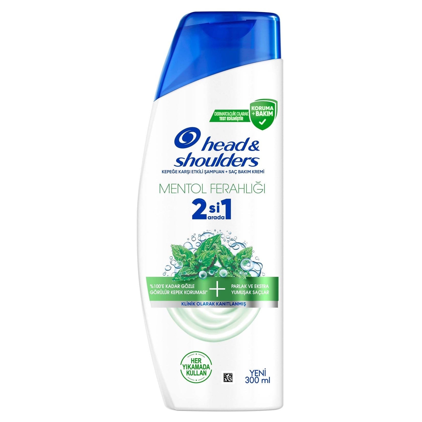 Head and Shoulders 300 Ml Şampuan Menthol 2 in 1