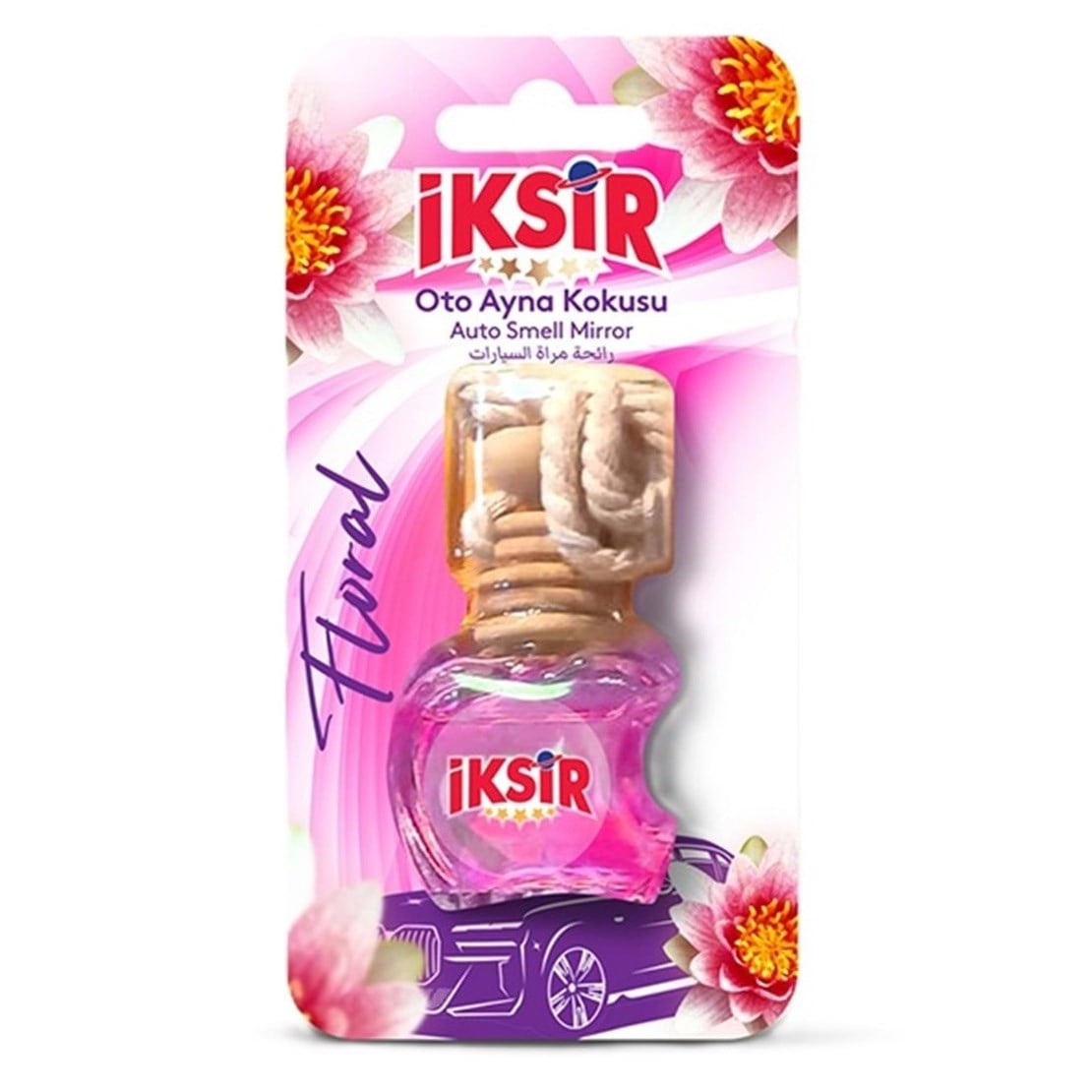 İksir Oto Ayna Kokusu Floral 10 Ml