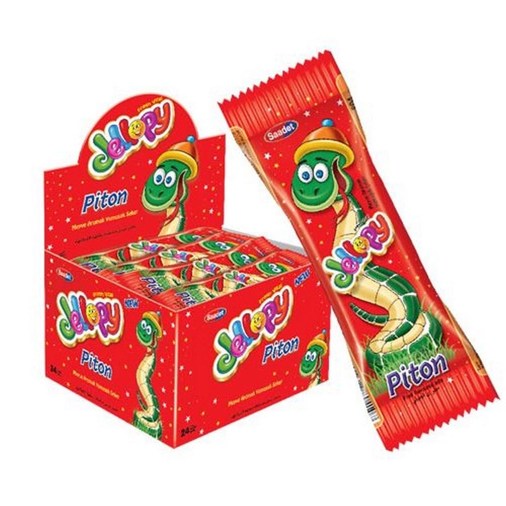 Jellopy Piton Yumuşak Şeker 20 Gr x24 lü Paket