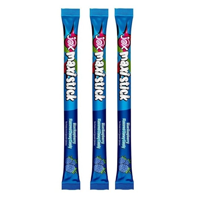 Jox Maxi Stick Mavi Ahududu Aromalı 22 Gr Çiğnenebilir Şeker x24 lü Paket