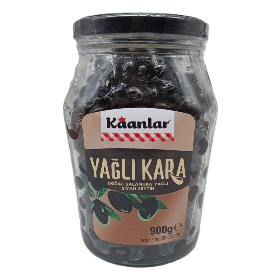 Kaanlar Yağlı Kara 900 Gr Cam 291-320 S