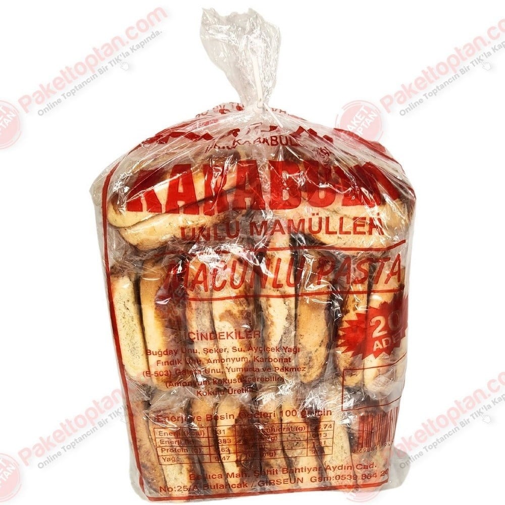 Karabulut Macunlu Pasta x20 li Paket