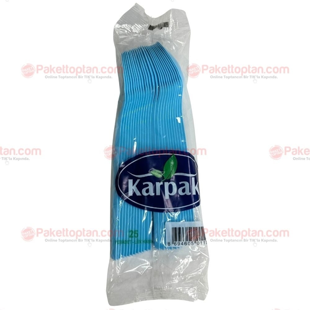 Karpak Kaşık Renkli 25 li Paket