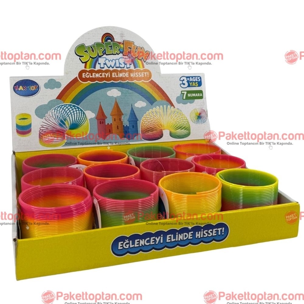 Kartoy Stres Yayı No:7 x12 li Paket