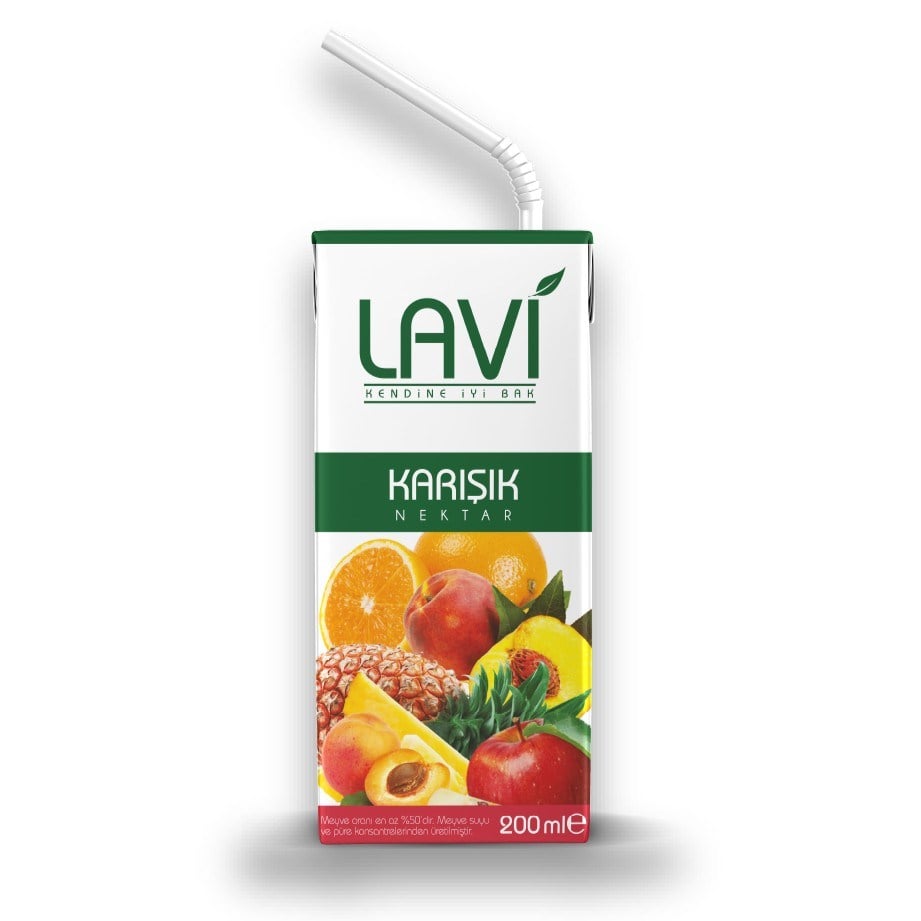 Lavi 200 Ml Karışık Meyve Nektarı x27 li Koli