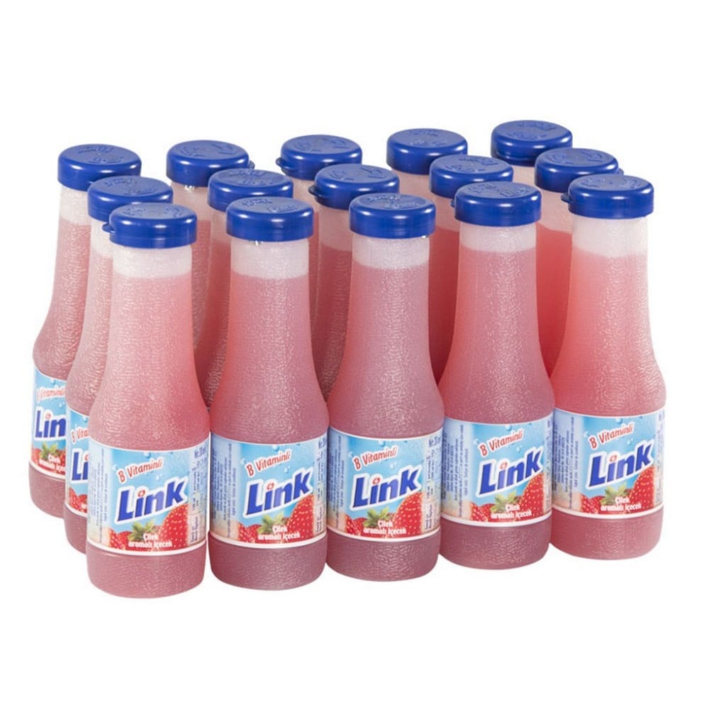 Link 200 Ml Çilek Aromalı İçecek x15 li Koli